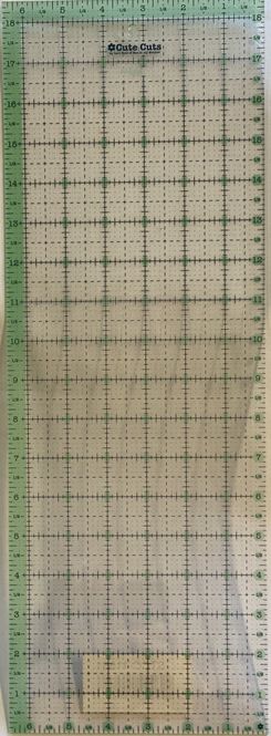 Hovedbilde Skjærelinjal (18.5 x 6,5)