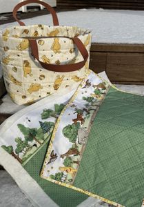 Hovedbilde Ole Brum stoffpakke til  spisebrikker