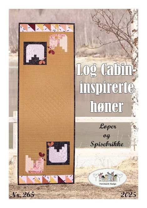 Hovedbilde Log cabin inspirerte høner