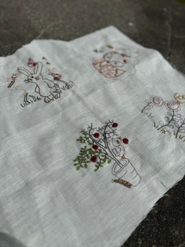 DMC Eco Vita, tynt ullgarn, A Woodland garden
