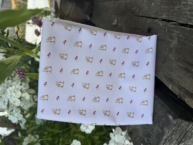 Hovedbilde Små kaniner på lys rosa bunn